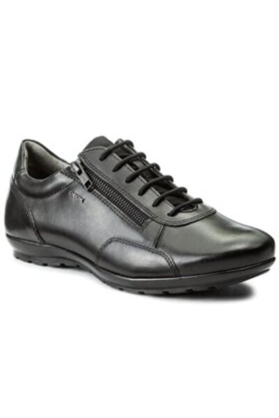 Geox ανδρικά παπούτσια UOMO SYMBOL U74A5A 00043 μαύρα