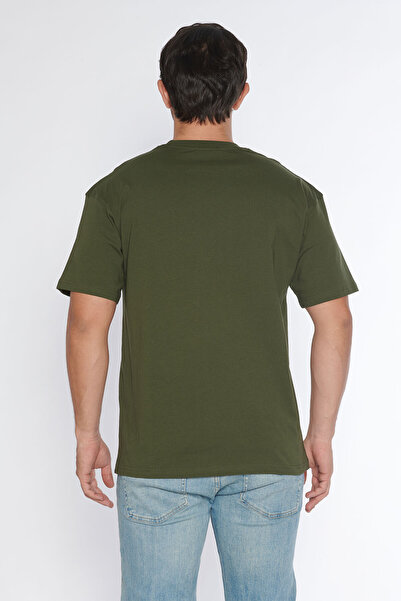 BlackHorn Black Horn Men's Crew Neck 100% Cotton Oversize T-Shirt