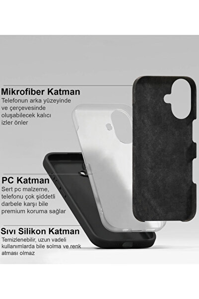 CEPSTOK iPhone 17 Pro Kılıf Lansman Premium Silinebilir Silikon