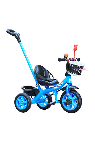 NBW Pedal tricycle for children 2-5 years old, 2 storage baskets, Blue