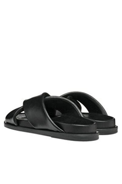 Geox γυναικείες σαγιονάρες D55YWB-000TU μαύρες