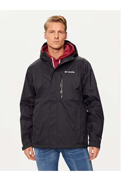 Columbia Ανδρικό Αδιάβροχο Μπουφάν 211717 Μαύρο