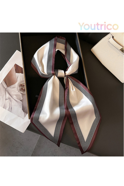 Youtrico وشاح طويل قطري 147 سم، مناسب لجميع المواسم، وشاح متعدد الاستخدامات و...