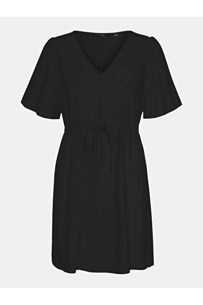 Vero Moda Γυναικείο Καλοκαιρινό Φόρεμα 10303686 Μαύρο