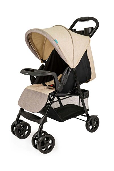 Moon عربة أطفال مترو أوربان - قابلة للطي بيد واحدة، قفل أمان، صينية مزدوجة، م...