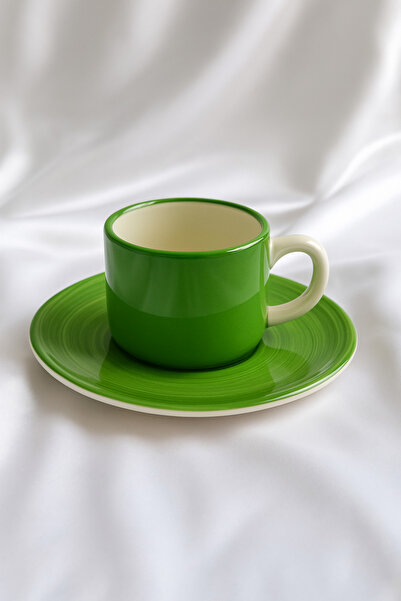 Hausette Single Vivid Colors Ceramic Turkish Coffee, Mug, Turkish Coffee Cup, Cup, Mug