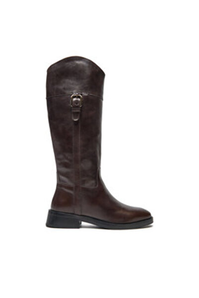 Geox γυναικείες μπότες D36VBG-000AA καφέ