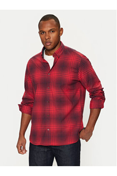 s.Oliver Ανδρικό Πουκάμισο S Oliver 10.3.11.11.120.2152435 Κόκκινο