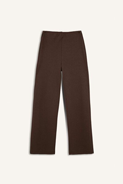 DeFacto Wide Leg Straight Leg Pique Pants E9912Ax25Au