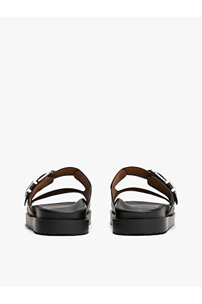 Tommy Hilfiger kadın leather sporty mule terlik