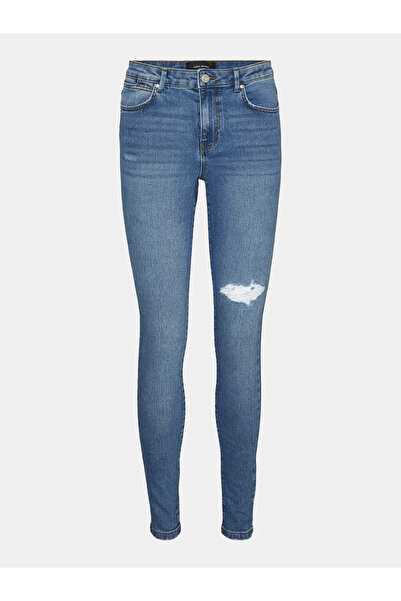 Vero Moda Γυναικεία Τζιν 10301199 Μπλε