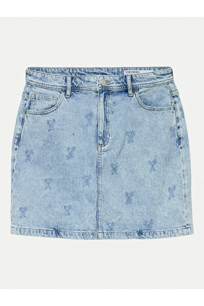 Vero Moda Γυναικεία Φούστα Τζιν 10326888 Μπλε