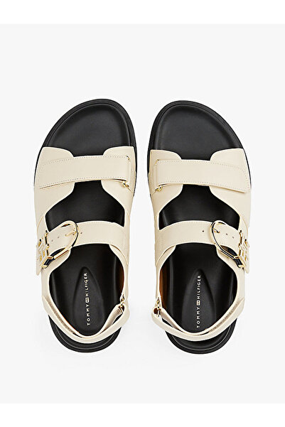 Tommy Hilfiger Women's Leather Sporty Sandals
