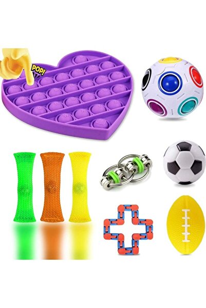 HALAMODO مجموعة ألعاب فيدجيت من 9 قطع