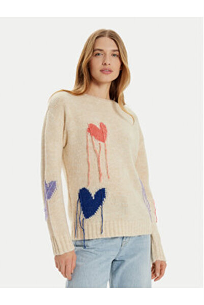 Frieda & Freddies Γυναικείο Πουλόβερ Frieda Freddies 3366 Μπεζ