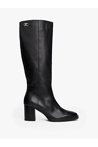 Tommy Hilfiger Women's Stacked Heel Boots