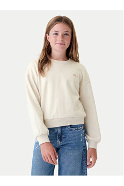 GAP Φούτερ για κορίτσια 499111-01 Μπεζ