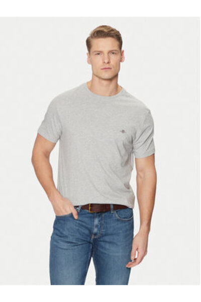 Gant Ανδρικό T-Shirt 2003185 Γκρι