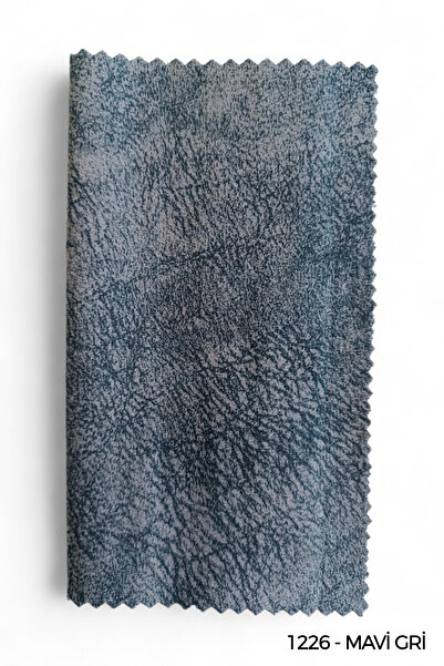 ELS DALLAS 1 METRE MAVİ GRİ RENK 1.SINIF SİLİNEBİLİR ASTARLI DÖŞEMELİK KUMAŞ ...