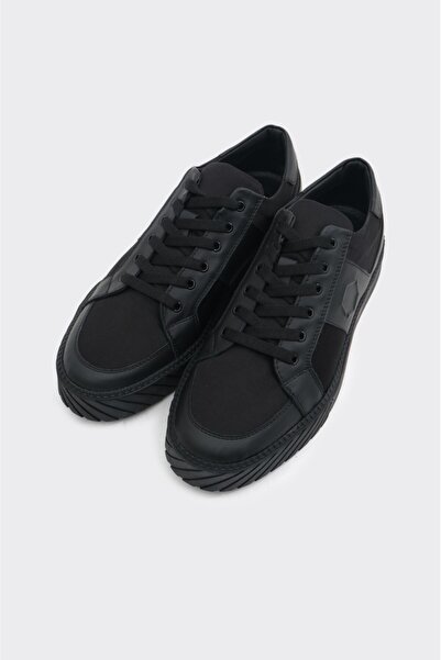 derinet Comfort Hakiki Deri Erkek Sneaker