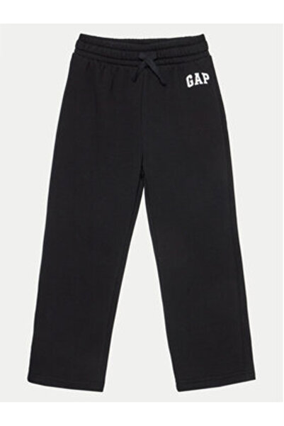 GAP Παντελόνι για αγόρια από ύφασμα 645346-00 Μαύρο