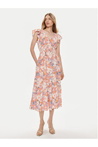 GAP Γυναικείο Καλοκαιρινό Φόρεμα 862390 Πορτοκαλί