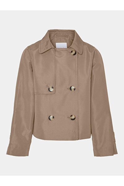 Vero Moda Girl Παιδικό Μπουφάν Ελαφρύ 10301964 Μπεζ