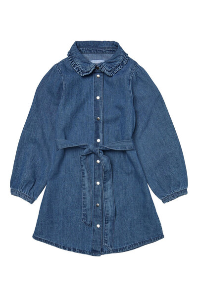 Vero Moda Girl Φόρεμα τζιν για κορίτσια 10279672 Μπλε