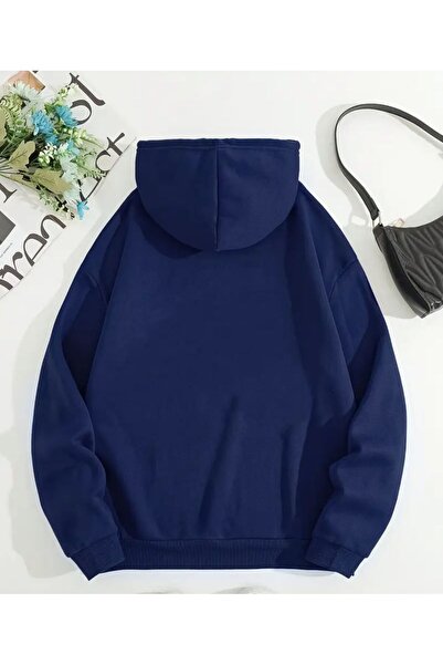 herkesemoda Victory Письмо Детальний Внутрішній Полярний Капюшон Світшот