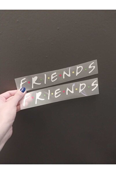 Gönülden Tasarım 2 komada transfer štampe za peglanje sa rečju "Prijatelji" A...