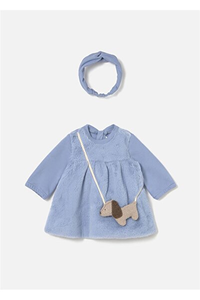 MAYORAL Kız Bebek Elbise Dream Blue 2823