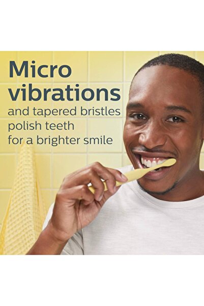 Philips One by Sonicare Battery Toothbrush, Mango Yellow, HY1100/02