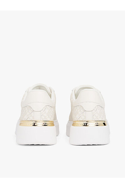 Tommy Hilfiger kadın th monogram platform sneaker