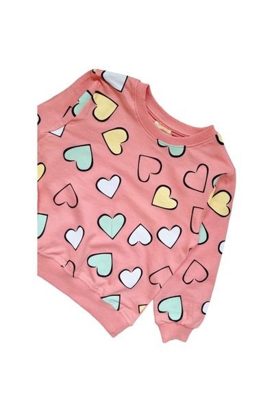 Miniworld Casual cotton set for girls with Printed , 100% cotton, multicolor