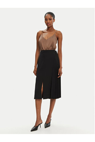 RINASCIMENTO Γυναικεία Φούστα Μίντι CFC0122491003 Μαύρη