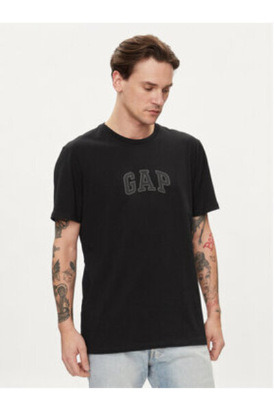 GAP Ανδρικό T-Shirt 570044 Μαύρο