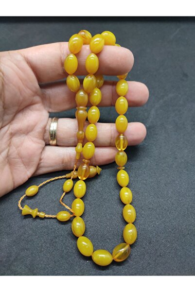 İskeçe Exclusive Legendary Master Muhammad Erden's Work Peak Color German Crimping Amber Series Certified 8534