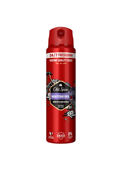 Old Spice Deodorant Spray Night Panther, 150 ml