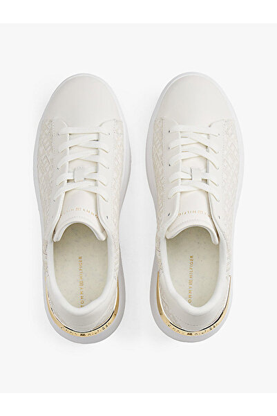 Tommy Hilfiger kadın th monogram platform sneaker