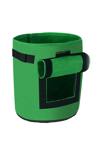 No branded Grow Bag for Vegetables, Tomatoes, Carrots, Indoor and Outdoor, 19kg Capacity, 30x25 cm