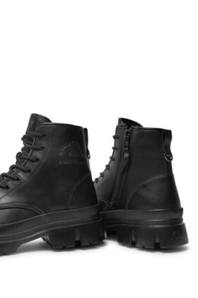 Karl Lagerfeld Ανδρικές Μπότες μαύρες KARL LAGERFELD-KL25264A 000 ΜΑΥΡΕΣ LTHR