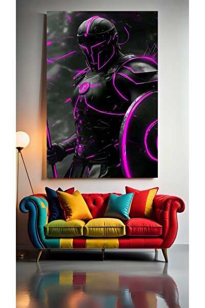 özkacar NEON GLADIATOR V1 Home Wall Salon Salon de înfrumusețare Birou Magazi...