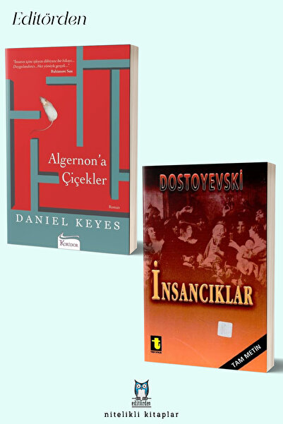 Toker Yayınları Algernon’a Çiçekler - İnsancıklar/Dostoyevski