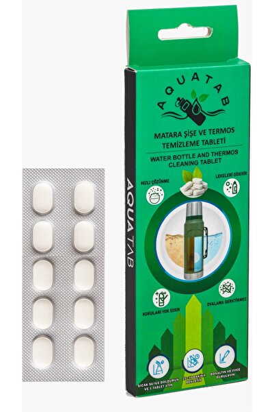 AQUATAB Matara, Şişe Temizleme Tableti (30 Gr)