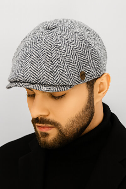 GONCA ŞAPKA قبعة بيريتا البريطانية الفاخرة لفصل الشتاء من Peaky Blinders