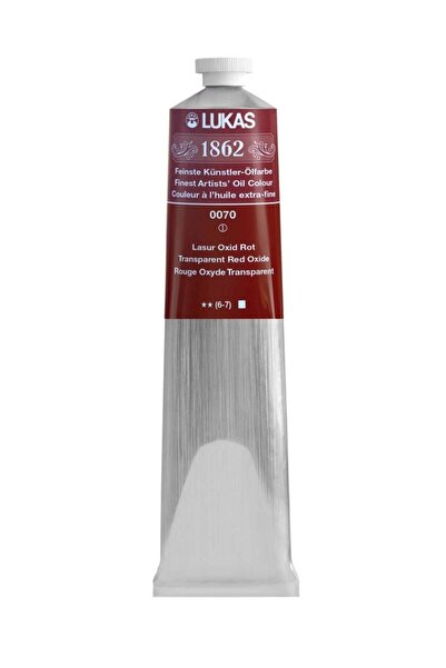 Lukas 1862 OIL 200ML TRANSPARENT RED OXIDE