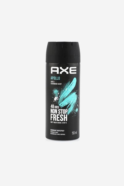 Axe Apollo Deodorant Body Spray 150ml 3 Pack Original Axe