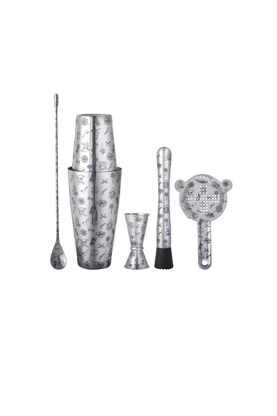 Biradlı Profesyonel Tattoo Boston Shaker Set