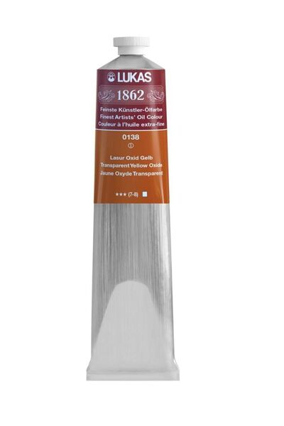 Lukas 1862 OIL 200ML TRANSPARENT YELLOW OXIDE