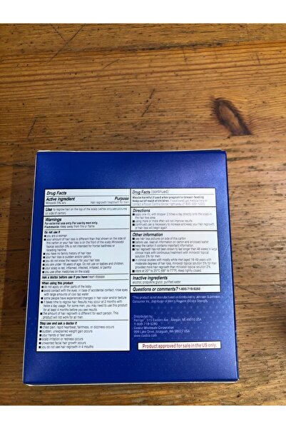 LOCK محلول كيركلاند سيجنتشر مينوكسيديل الموضعي USP، 5% - علاج إعادة نمو الشعر للرجال (6 أشهر)